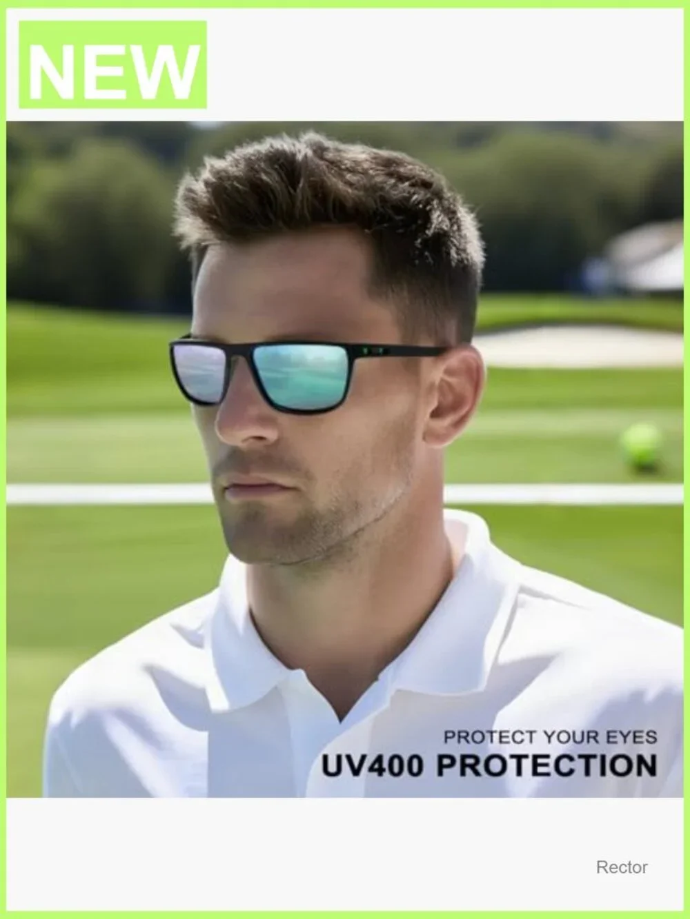 Polarized Golf Sunglasses for Men Women Lightweight UV Protection